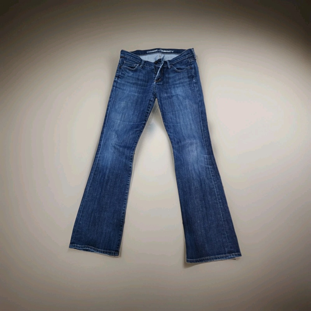 Citizens of Humanity Dita Jeans Womens Size 27 Blue Low Bootcut Flare